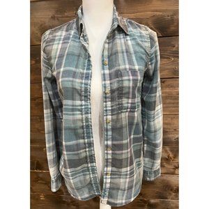 Women’s American Eagle Boyfriend Fit‎ Button Down Shirt